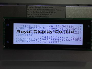 Denetleyicide Grafik LCD Modülü 5.0V Güç Kaynağı 240X64 Nokta
