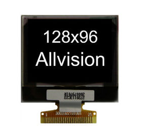 1.32 'OLED Ekran Modülü Siyah Arka Planda Beyaz Karakterler 128x 96 Piksel Çözünürlük