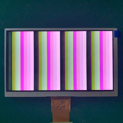 Dokunmatik Panelli Özelleştirilmiş 500nit 1000 Nit 1024x600 Çözünürlük RGB 7 İnç TFT LCD