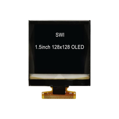 1,5&quot; 128x128 LCD OLED Ekran 1,5 İnç Beyaz Ekran Modülü I2C SH1107 Kare OLED