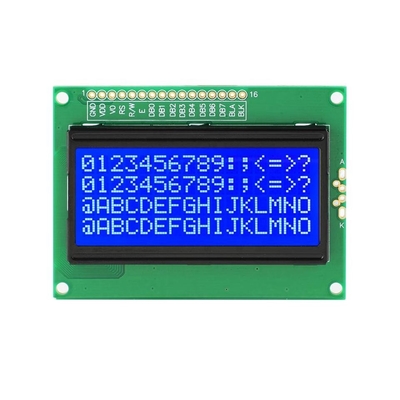 Tek Renkli STN FSTN 1604 Karakter LCD Ekran Modülü ST7065 / ST7066 Denetleyici