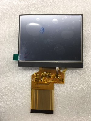 Özel 3,5 İnç TFT LCD Modül Kapasitif Dokunmatik Panel Ekran