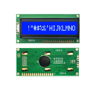 1601A Dot Matrix COB 8-Bit MPU Arayüzü 16x1 Karakter STN Mavi Negatif LCD Modülü