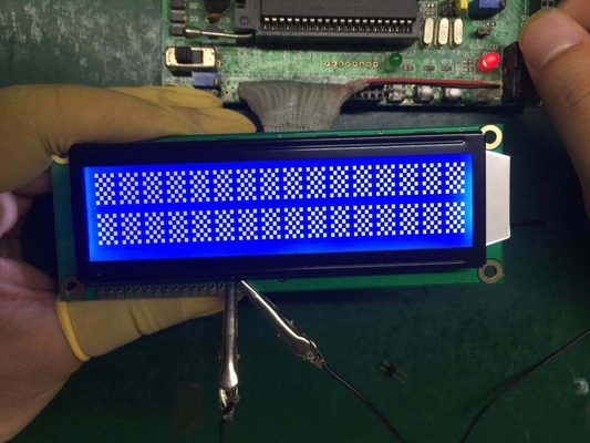16x2 Karakter 6 saat bakış yönü Aip31066 Sürücü IC ile LCD panelli