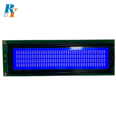 STN Mavi Monochrome 40x4 LED arka ışıklı karakterli LCD Ekran Modülü