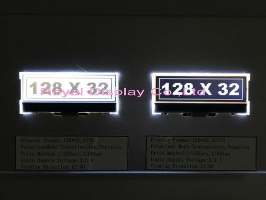 En popüler küçük lcd ekran128x32 Dots Drive IC ST7920 Kapasitif Grafik LCD Modülü Mono Özelleştirme