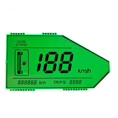 7 Segment Motosiklet Kilometre TN LCD Ekran Transflektif Pozitif RY013