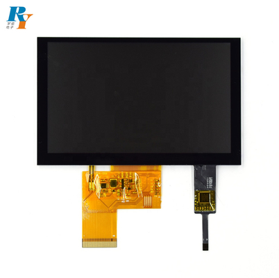 800×480 Nokta Tft Lcd Ekran İletken 5.0in Dokunmatik Panel Lcd Monitör