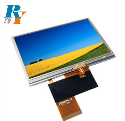 RGB Şeritli LCD Dokunmatik Panel 4.3'' 480X272 At043tn24V. 7 0.226W