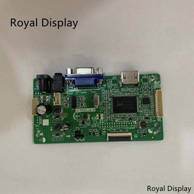 LVDS TFT LCD Kontrol Kartı 7''-32'' Ekran Monitörler için 12VDC EDP OSD