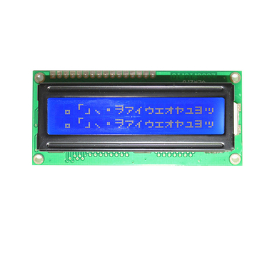 STN COB Karakteri 16X2 LCD Ekran Modülü İngilizce Japonca