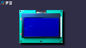 Süper Geniş Görüş Açısı Özel Lcd Ekran 3 Renkli Baskı PRYD2003VV-B