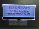 19264 Nokta LCD Modülü Cog Transflektif Mono Va LCD Ekran RY19264 Grafik