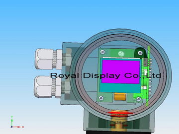 Elektrik Yansıtıcı Lcd Ekran, Tek Renkli Grafik Ekran Yüksek Güvenilirlik
