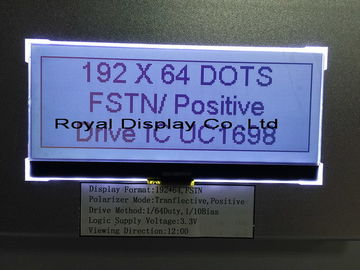 ST7529 240X80 Noktalı 3.3V Güç Kaynağı Dot Matrix Lcd Modülü