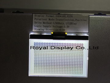 ST7586S Beyaz LED Arka Işık ile 3.3V Güç Kaynağı Grafik LCD Modülü