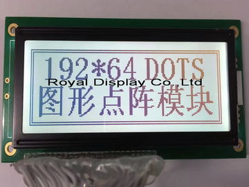 Endüstriyel Uygulama 192x64 Nokta İçin Dot Matrix Lcd Ekran Modülü