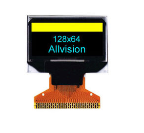 Beyaz / Mavi 128x64 Oled Ekran Modülü Serbest Geçiş Açısı 21.744 × 10.864mm