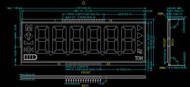 SGS / ROHS Sertifikalı MGD0060RP01-B Lcd Dokunmatik Ekran Paneli