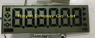 Yüksek güvenilirlik Özel LCD Panel STN Negatif Pozitif LCD Tipi