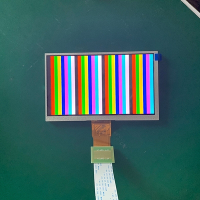 Dokunmatik Panelli Özelleştirilmiş 500nit 1000 Nit 1024x600 Çözünürlük RGB 7 İnç TFT LCD