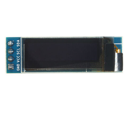 0.91 İnç 128x32 I2C IIC Seri Mavi 0.91'' OLED LCD Ekran Modülü SSD1306 Sürücüsü