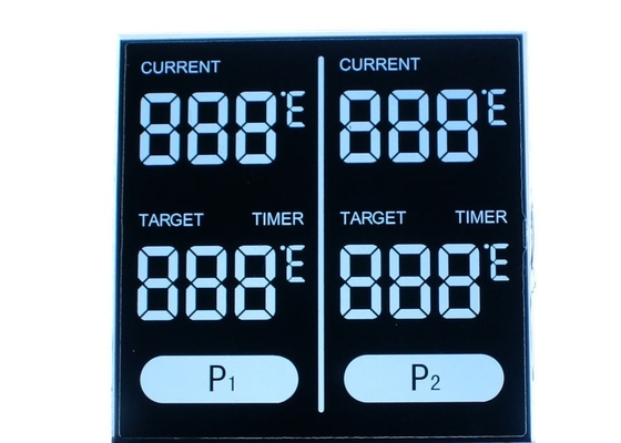 Beyaz Led Aydınlatmalı Şeffaf TN Klima Lcd Ekran