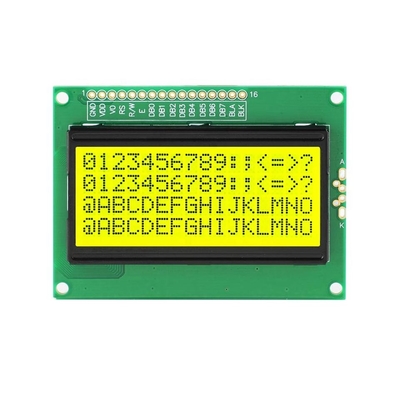 Tek Renkli STN FSTN 1604 Karakter LCD Ekran Modülü ST7065 / ST7066 Denetleyici