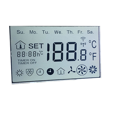 Akıllı Enerji Ölçer için 3.3V Özel LCD Modülü TN Monokrom 7 Segment