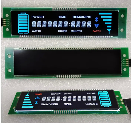 Mikro Mini Minik Şeffaf 7 Segment LCD Ekran VA Geçirgen Negatif