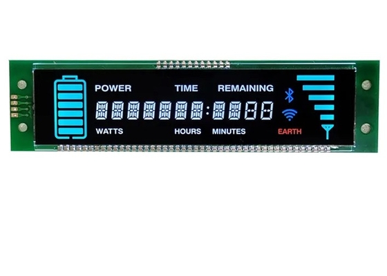 Mikro Mini Minik Şeffaf 7 Segment LCD Ekran VA Geçirgen Negatif