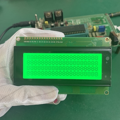 Sarı yeşil arka ışıkla 4x20 Karakter LCD Ekran Modülü