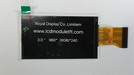 3 inç renkli ekran 960x240 yan ışıklı siyah ışıklı TFT LCD modülü