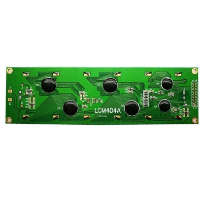 STN Mavi Monochrome 40x4 LED arka ışıklı karakterli LCD Ekran Modülü