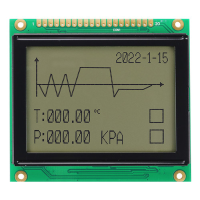 6 Saat Görünüm 128X64 Nokta Grafik LCD Modülü 8 Bit MPU Arayüzü ile