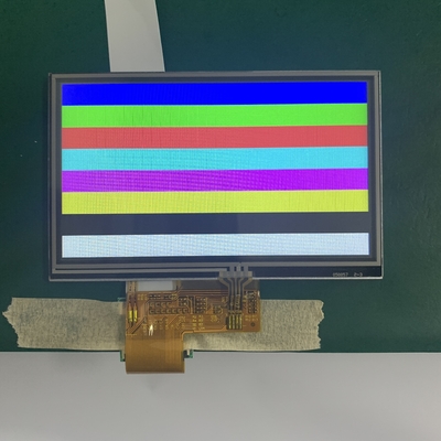 6 O'Clock View 5' 'TFT LCD 480rgbx272 Beyaz LED Arkaplan Işıklı Noktalar Ekranı