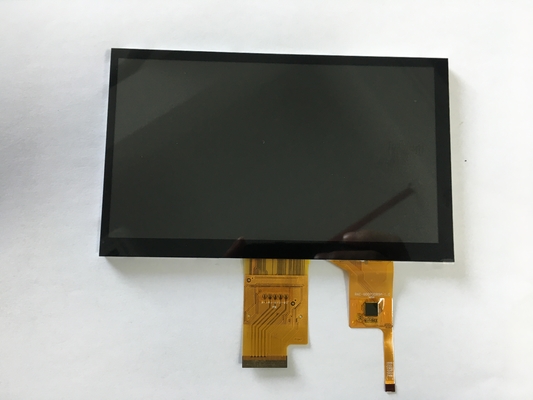 Tüm Görünümler RGB 1024x600 Renkli Ekran CTP dokunmatik paneli ile 7 '' TFT LCD Ekranı