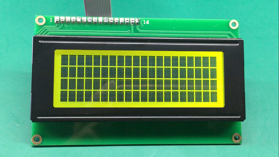 RY-C204LYILYW STN SPLC780D1-021A IC ile Sarı - Yeşil Karakter LCD Modülü