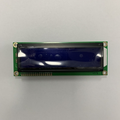 16 * 2 Büyük Boyutlu STN LCD Modülü IC ST7065 ile Negatif Mavi Monokrom