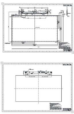 23.6 inç TFT LCD Modülü Innolux 1366*768 RGB 3000:1 Yüksek Kontrast oranı