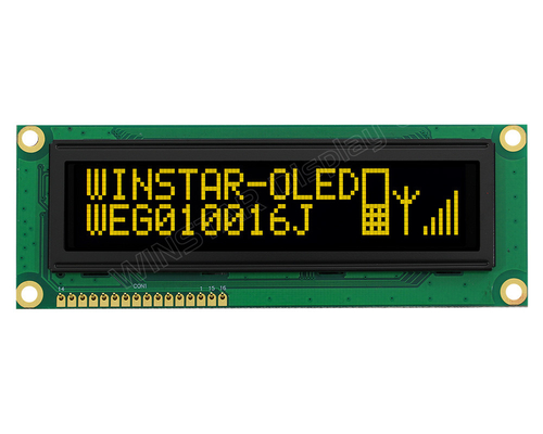 OLED LCD Modülü 3.84''' 100*16 Grafik Süper Geniş Sıcaklık 5.0v Winstar Değiştir