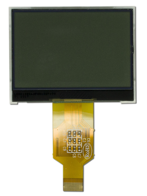 2.4' 128*64 Grafik LCD Modülü Düşük Güçlü CFAG12864U3-TFH ST7565P Arkaplan Işıklı Endüstriyel Ekran