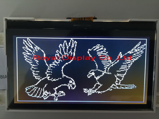 192*48 Arkaplan Işığı ile Grafik LCD Modülü AT0107 6H 12H Geniş Sıcaklıklı Endüstriyel Ekran