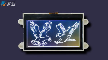 Yüksek Kontrast Oranı Lcd Panel Modülü FSTN Özel Şekilli Lcd Ekran OEM ODM