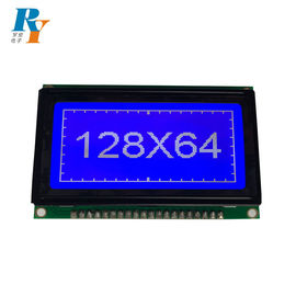 Mono COB Geçirgen STN Mavi Grafik LCD Modülü LCD Segment Ekranı 128x64 Nokta