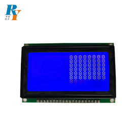Mono COB Geçirgen STN Mavi Grafik LCD Modülü LCD Segment Ekranı 128x64 Nokta
