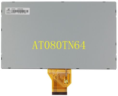 At080tn64 Innolux 8 &quot;LCM 800X480 Otomotiv LCD Paneli 0.226W