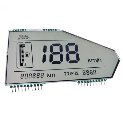 7 Segment Motosiklet Kilometre TN LCD Ekran Transflektif