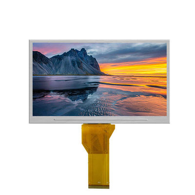 Yüksek Parlaklıkta LCD Panel LVDS 1024x600 Yüksek Parlaklıkta LCD Panel 1.90W 7.0'' TFT