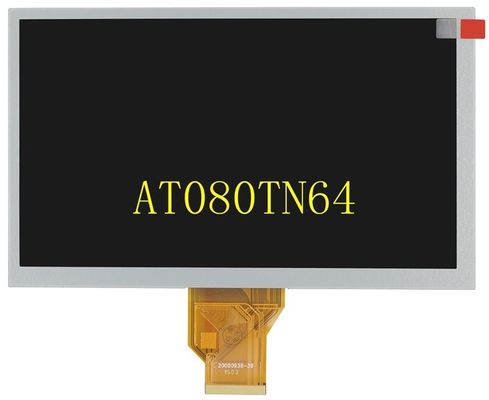 Özelleştirilmiş Orijinal At080tn64 Innolux 8 "LCM 800X480 Otomotiv Araç Ekranı LCD Panel